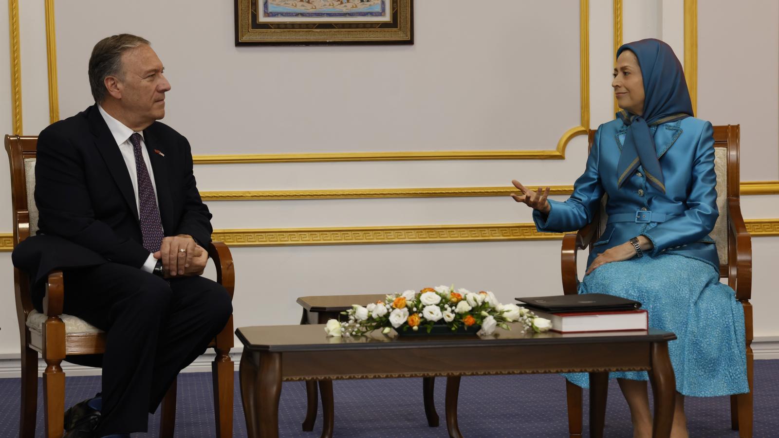 Pompeo and Rajavi