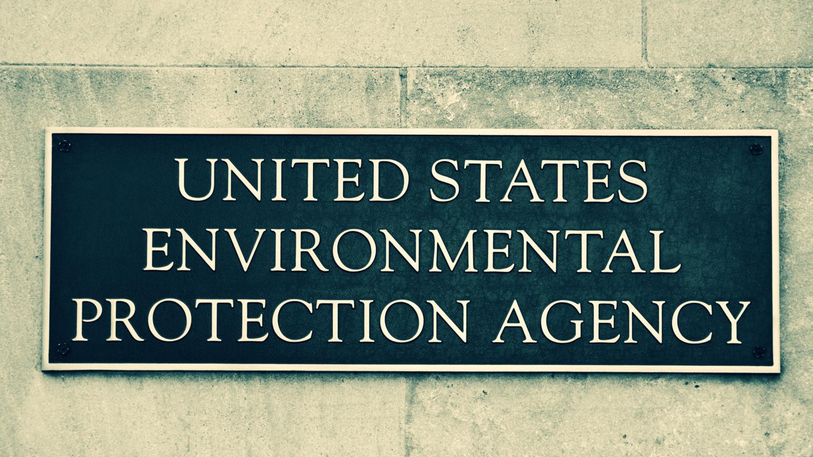 EPA plaque 