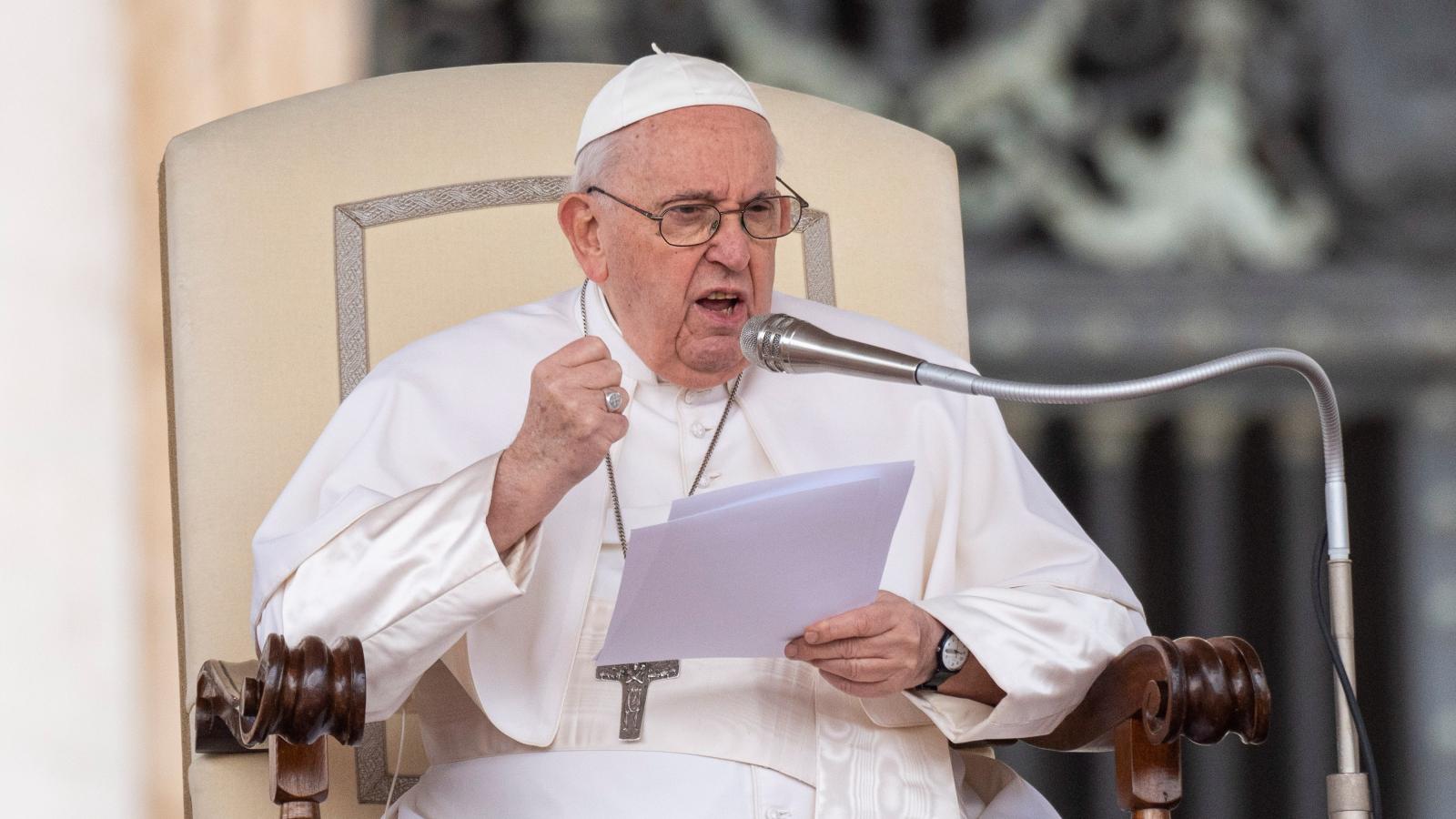 Pope Francis, St. Peter's Square, Vatican City, March 8, 2023