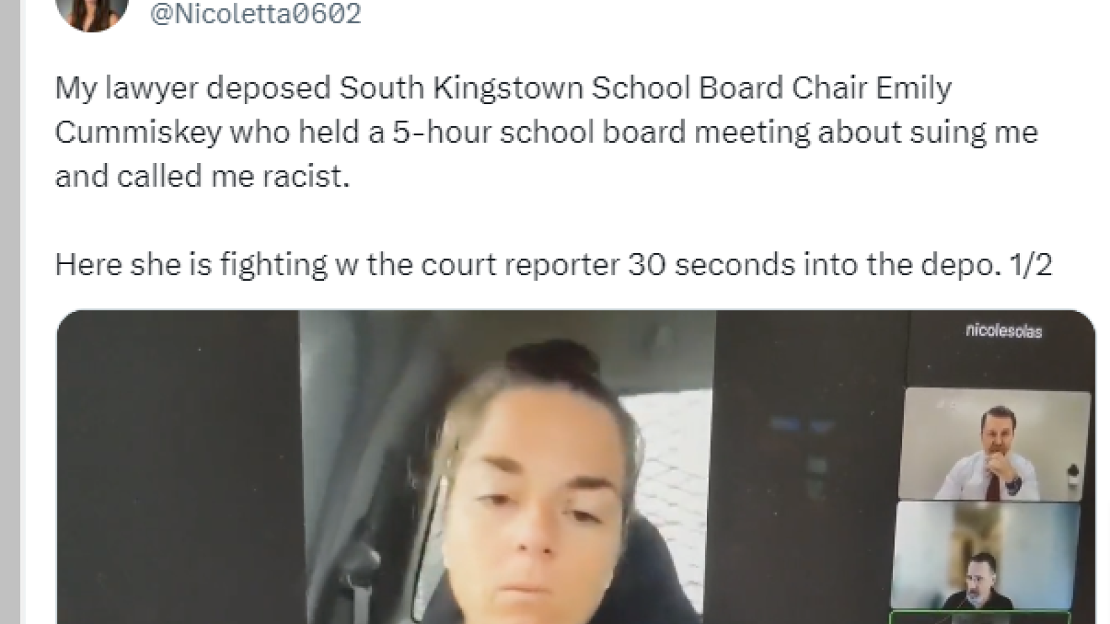 Emily Cummiskey deposition