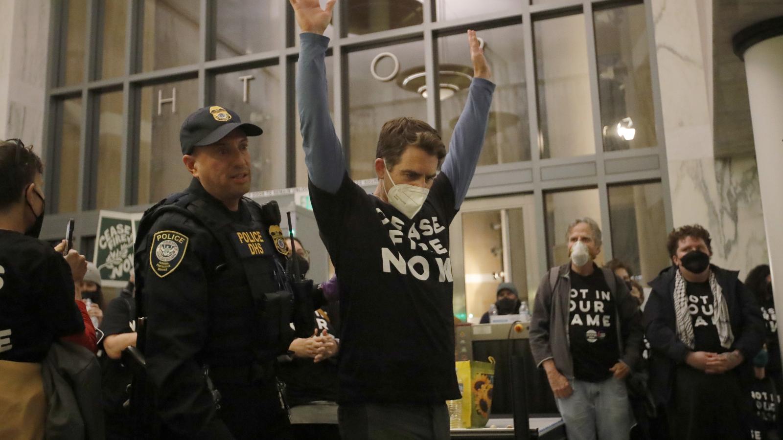 Ceasefire protest, Oakland, Calif., Nov. 13, 2023