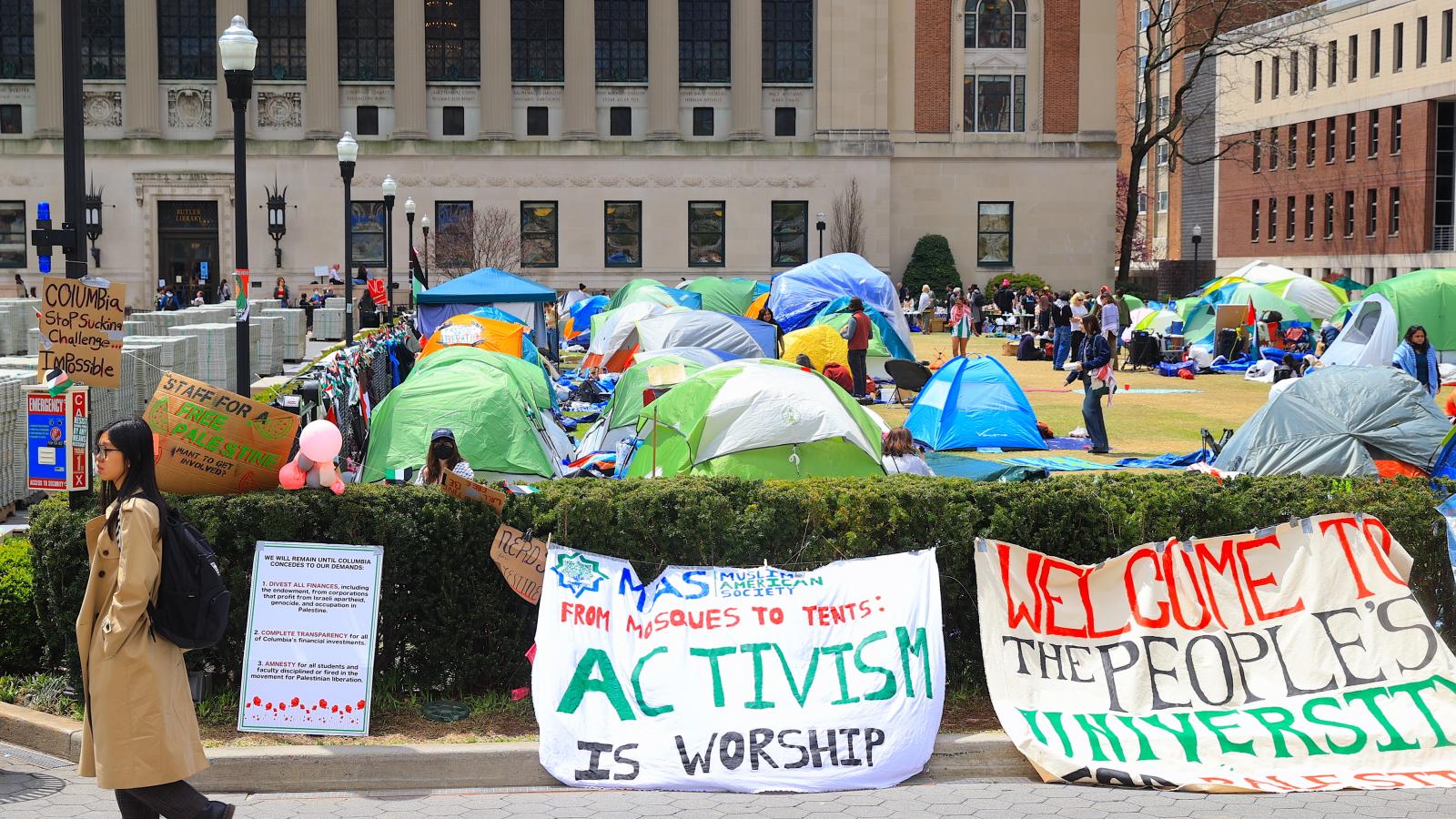 Columbia protest
